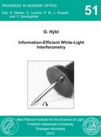 Enlarge image Cover: Information-Efficient White Light Interferometry - Universität Erlangen-Nürnberg Lehrstuhl f. Mikrocharakterisierung