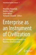 Cover: Enterprise as an Instrument of Civilization - Springer