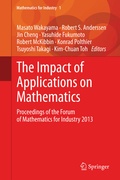 Cover: The Impact of Applications on Mathematics - Springer