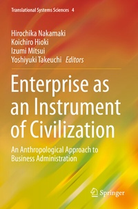Enlarge image Cover: Enterprise as an Instrument of Civilization - Springer