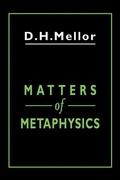 Cover: Matters of Metaphysics - Cambridge University Press