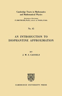 Abbildung von: Diophant Approx - Cambridge University Press