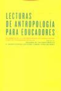 Abbildung von: Lecturas de antropología para educadores : el ámbito de la antropología de la educación y de la etnografía escolar - Editorial Trotta, S.A.