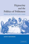 Cover: Hypocrisy and the Politics of Politeness - Cambridge University Press