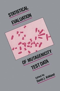 Enlarge image Cover: Statistical Evaluation of Mutagenicity Test Data - Cambridge University Press
