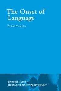 Abbildung von: The Onset of Language - Cambridge University Press