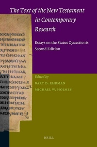 Enlarge image Cover: The Text of the New Testament in Contemporary Research - Brill