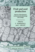 Cover: Fruit and Seed Production - Cambridge University Press