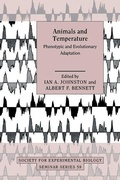 Cover: Animals and Temperature - Cambridge University Press
