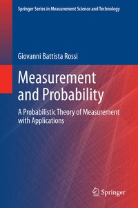 Enlarge image Cover: Measurement and Probability - Springer