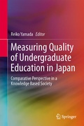 Cover: Measuring Quality of Undergraduate Education in Japan - Springer