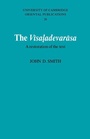 Cover: The Visaladevarasa - Cambridge University Press
