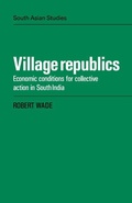Cover: Village Republics - Cambridge University Press
