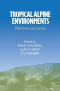 Cover: Tropical Alpine Environments - Cambridge University Press