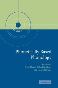 Enlarge image Cover: Phonetically Based Phonology - Cambridge University Press