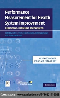 Enlarge image Cover: Performance Measurement for Health System Improvement - Cambridge University Press
