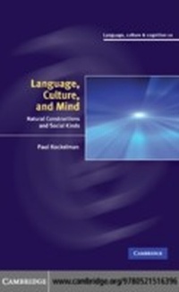 Abbildung von: Language, Culture, and Mind - Cambridge University Press