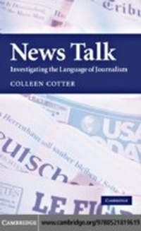Abbildung von: News Talk - Cambridge University Press