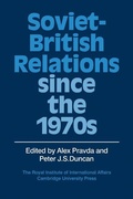 Cover: Soviet-British Relations since the 1970s - Cambridge University Press