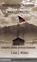 Cover: Boundaries of Obligation in American Politics - Cambridge University Press