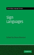 Cover: Sign Languages - Cambridge University Press
