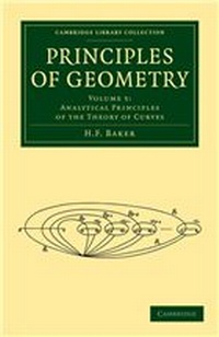 Abbildung von: Principles of Geometry: Volume 5, Analytical Principles of the Theory of Curves - Cambridge University Press