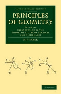 Abbildung von: Principles of Geometry - Cambridge University Press