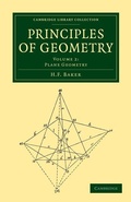 Cover: Principles of Geometry - Cambridge University Press