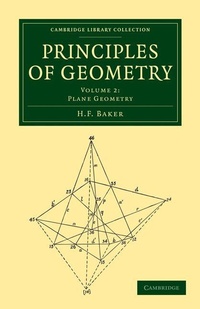 Abbildung von: Principles of Geometry - Cambridge University Press