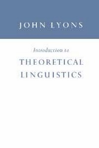 Enlarge image Cover: Introduction to Theoretical Linguistics - Cambridge University Press