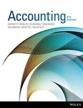 Cover: Accounting - Wiley