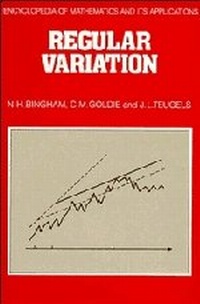 Abbildung von: Regular Variation - Cambridge University Press