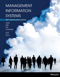 Cover: Management Information Systems - Wiley