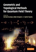 Cover: Geometric and Topological Methods for Quantum Field Theory - Cambridge University Press
