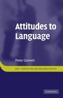 Cover: Attitudes to Language - Cambridge University Press