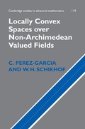 Cover: Locally Convex Spaces over Non-Archimedean Valued Fields - Cambridge University Press