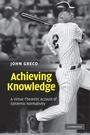 Cover: Achieving Knowledge - Cambridge University Press