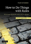 Cover: How to Do Things with Rules - Cambridge University Press
