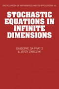 Cover: Stochastic Equations in Infinite Dimensions - Cambridge University Press