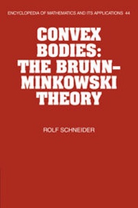 Abbildung von: Convex Bodies - Cambridge University Press
