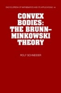 Abbildung von: Convex Bodies - Cambridge University Press