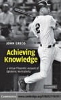 Cover: Achieving Knowledge - Cambridge University Press