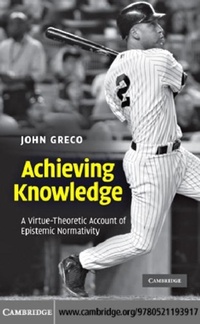 Enlarge image Cover: Achieving Knowledge - Cambridge University Press