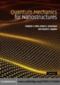 Cover: Quantum Mechanics for Nanostructures - Cambridge University Press