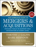 Cover: The Complete Guide to Mergers and Acquisitions - Jossey-Bass