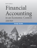 Cover: Study Guide to accompany Financial Accounting in an Economic Context 9e - Wiley