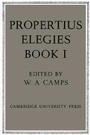 Cover: Propertius: Elegies - Cambridge University Press