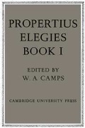 Cover: Propertius: Elegies - Cambridge University Press