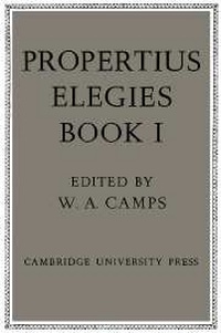 Enlarge image Cover: Propertius: Elegies - Cambridge University Press