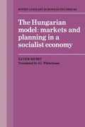Cover: The Hungarian Model - Cambridge University Press